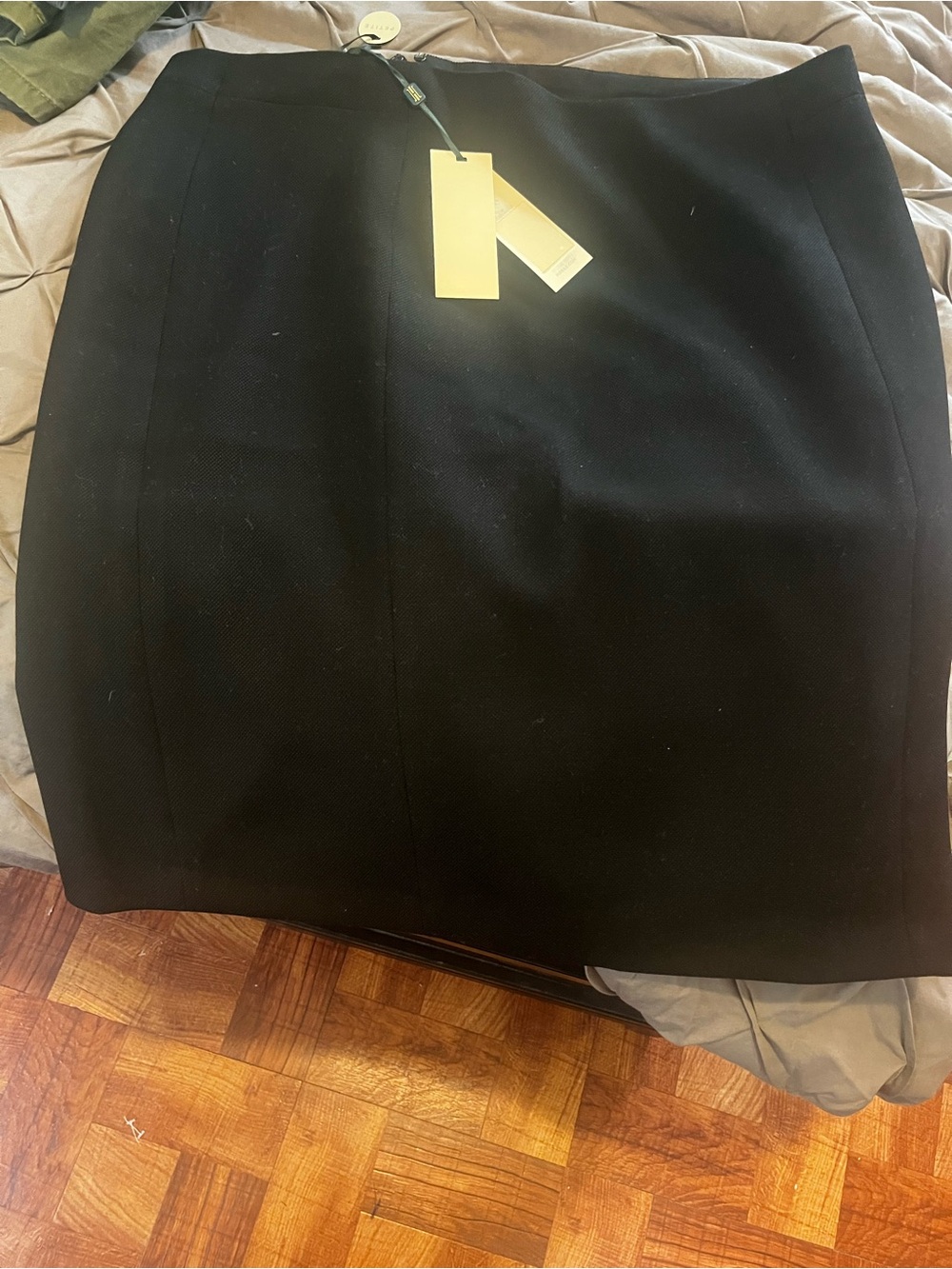 Classic Black Pencil Skirt